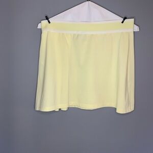 Adidas Yellow Skater Mini Skirt Casual Resort Wear